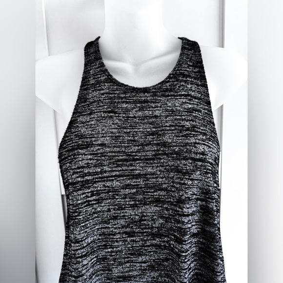 ARITZIA WILFRED FREE Burnette Tank Swing Top Racerback Black & Gray Marled Med - Picture 7 of 15